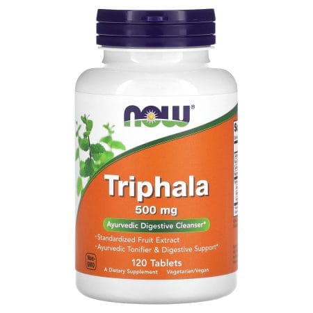 NOW Foods, Triphala, 500 mg, 120 comprimés