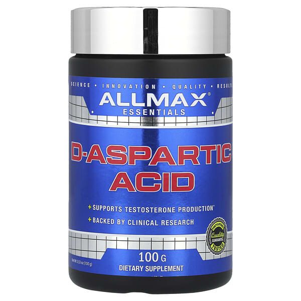 ALLMAX D-Aspartic Acid, 100 g