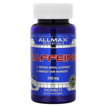 ALLMAX Essentials Caffeine, 200 mg, 100 tablets