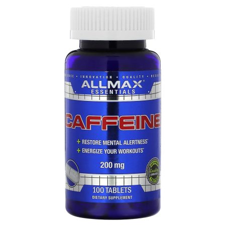 ALLMAX Essentials Caffeine, 200 mg, 100 tablets