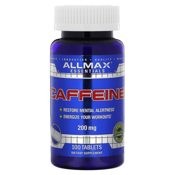 ALLMAX Essentials Caffeine, 200 mg, 100 tablets