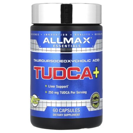 ALLMAX Tudca 250mg liver protection 60 capsules