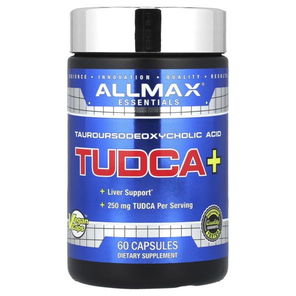 ALLMAX Tudca 250mg liver protection 60 capsules