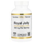 California Gold Nutrition, Royal Jelly, 500 mg, 120 Vegetable Capsules