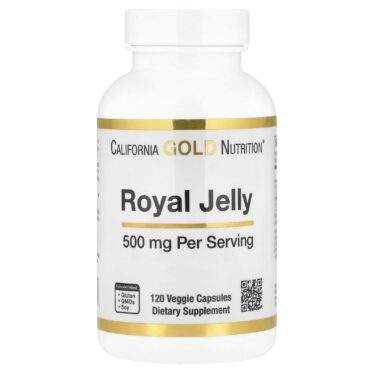 California Gold Nutrition, Royal Jelly, 500 mg, 120 Vegetable Capsules