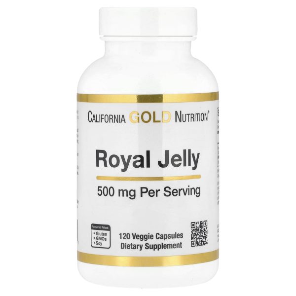 California Gold Nutrition, Royal Jelly, 500 mg, 120 Vegetable Capsules