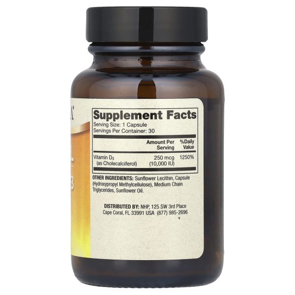 Dr Mercola Liposomal Vitamin D3, Premium Quality, 10,000 IU, 30 Capsules