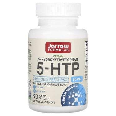 Jarrow Formulas 5-HTP 50 mg, 90 Veg Cap