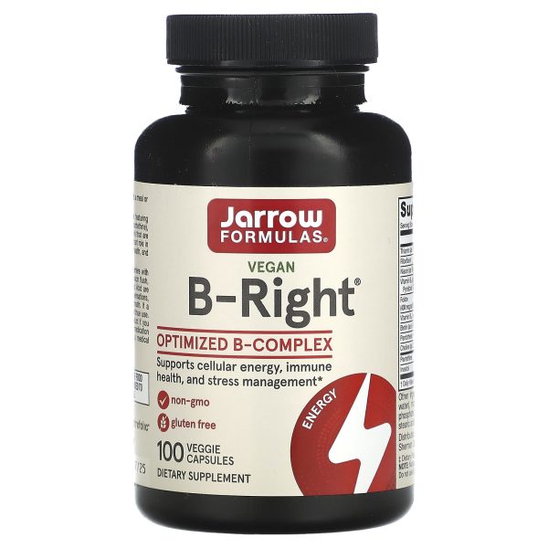Jarrow Formulas B-Right, 100 vegetable capsules.