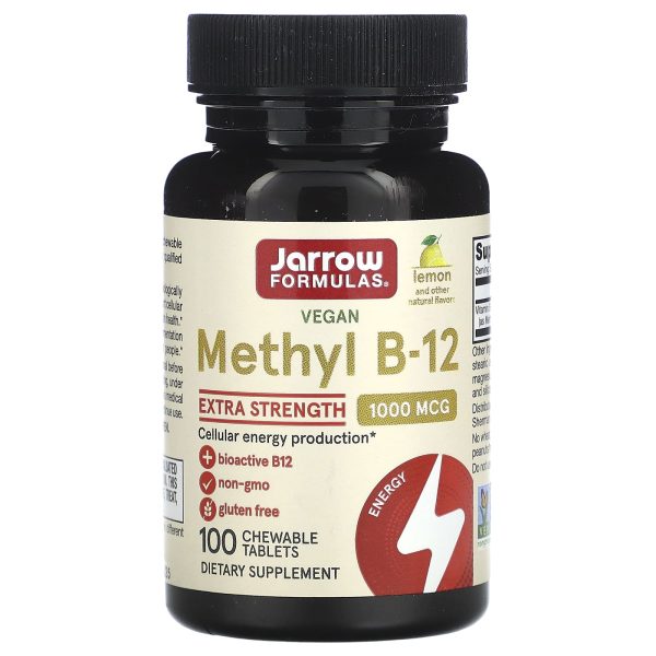Jarrow Formulas Methyl B12 1000 MCG Supports Energy Production