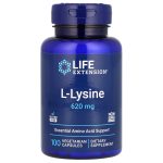Life Extension L-Lysine, 620 mg 100 capsules