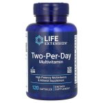Life Extension Two-Per-Day Multivitamin and Mineral, 120 Capsules