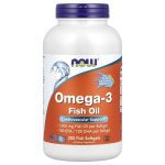 Now Foods Omega-3, 180 mg/120 mg DHA, 200 capsules