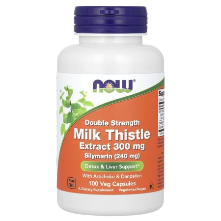 NOW Foods, Milk Thistle Extract, 300 mg, 100 Vegetarian Capsules