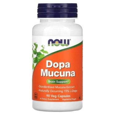 NOW Foods, Mucuna Dopa, 90 vegetarian capsules