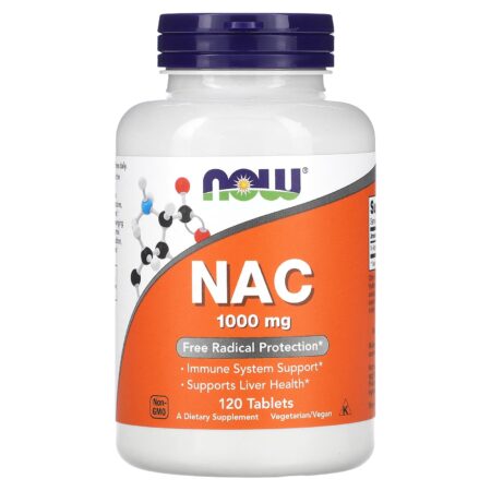 NOW Foods, NAC, 1000 mg, 120 tablets