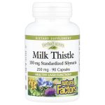 Natural Factors Milk Thistle, 250 mg, 90 capsules