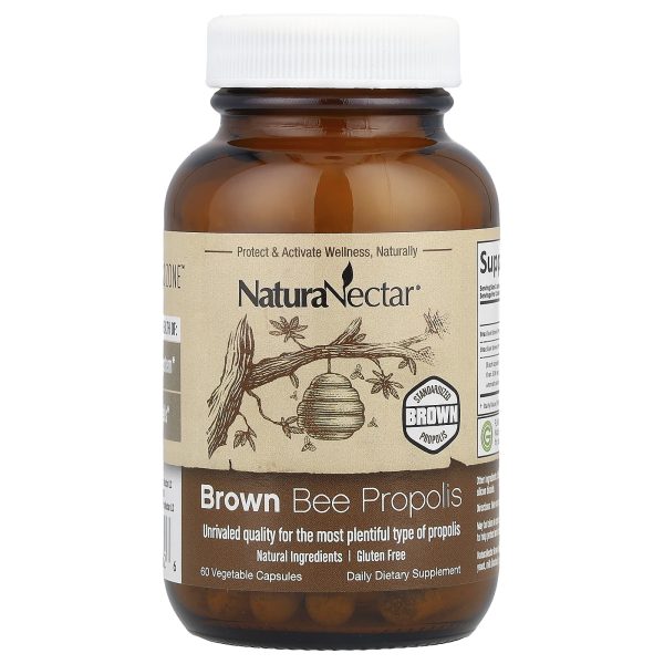 Naturanectar Brown Bee Propolis 60 Vegetable Capsules