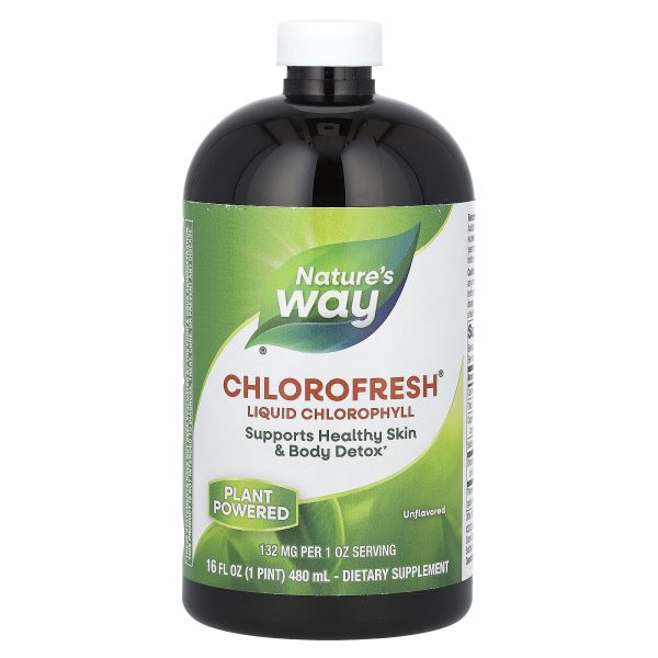 Nature’S Way Chlorofresh Liquid Chlorophyll Unflavored 480ml