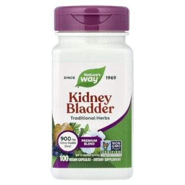 Nature'S Way Kidney Bladder 930 mg 100 Vegan Capsules