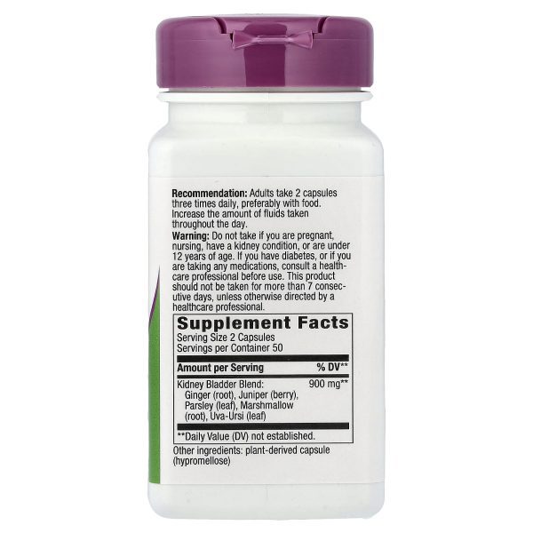 Nature'S Way Kidney Bladder 930 mg 100 Vegan Capsules