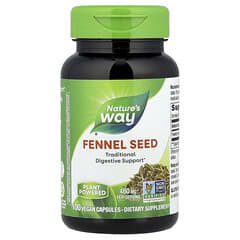 Nature's Way Fennel Seed 480 mg – 100 Vegetarian Capsules