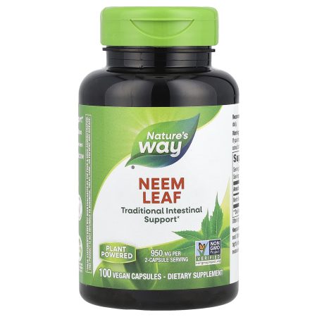 Nature's Way, Neem Leaf (475 mg each) 100 Vegan Capsules