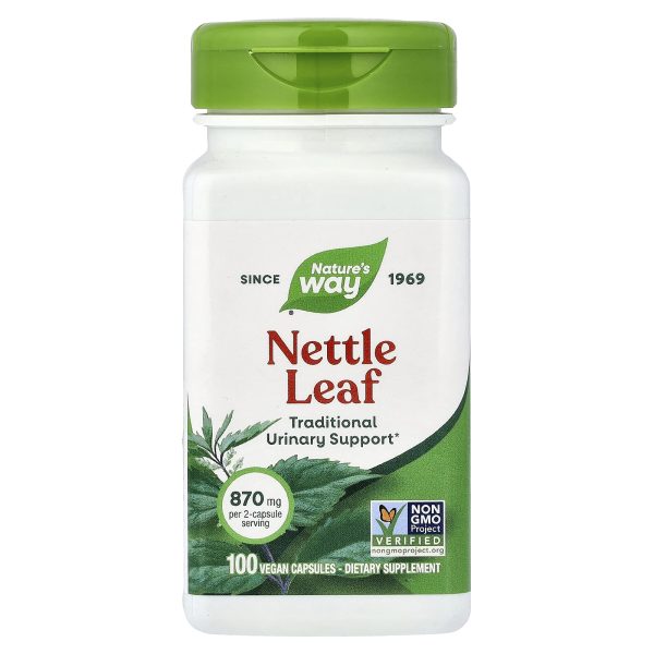 Nature'S Way Nettle Leaf 870 mg, 100 Vegetarian Capsules