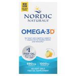 Nordic Naturals Omega-3D Lemon 60 Softgels