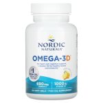 Nordic Naturals Omega-3D Lemon 60 Softgels