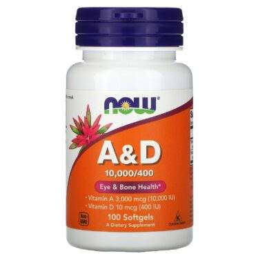 Now Foods A&D, 100 capsules