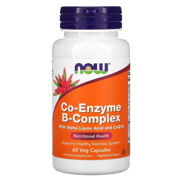 Now Foods Co-Enzyme B-Complex 60 Vegetable Capsules