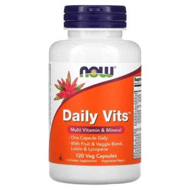 Now Foods Daily Vits Multivitamins and Minerals 120 Vegetable Capsules