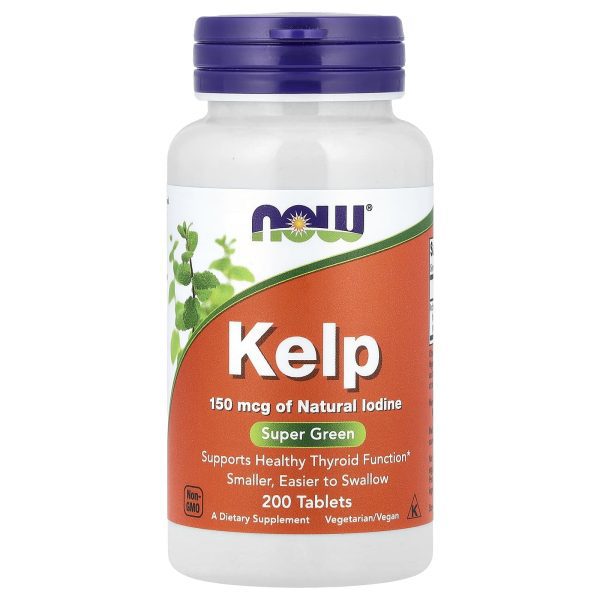 Now Foods Kelp 150 mcg, 200 Tablets