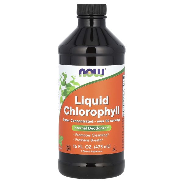 Now Foods Liquid Chlorophyll Natural Mint 473 ml