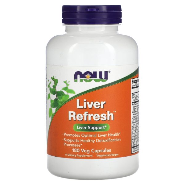 Now Foods Liver Refresh, 180 vegetarian capsules