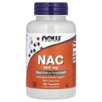 Now Foods NAC, 600 mg, 100 vegetarian capsules