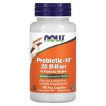 Now Foods Probiotic-10, 25 Billion, 25 Billion, 100 Vegetarian Capsules