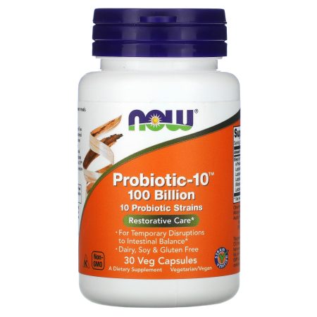 Now Foods Probiotic-10.100 Billion, 30 Vegetable Capsules
