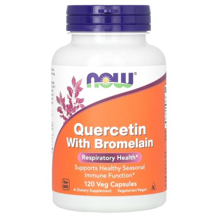Now Foods Quercetin with Bromelain, 120 Vegetable Capsules