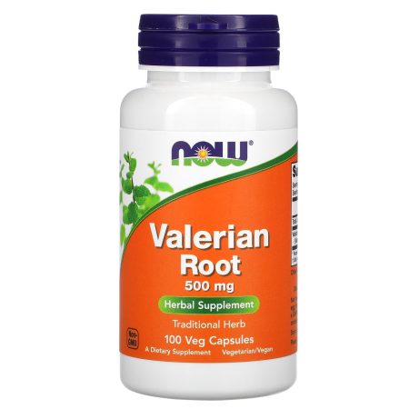 Now Foods Valerian Root, 500 mg, 100 Vegetable Capsules