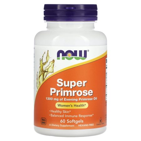Now Foods Super primrose 1300 mg of evening primrose 60 softgels
