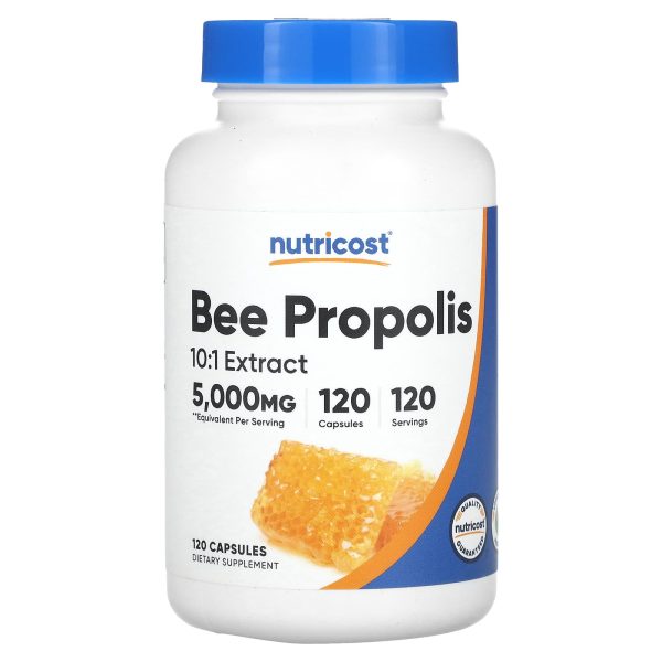 Nutricost Bee Propolis 10:1 Extract, 5000 mg, 120 Capsules