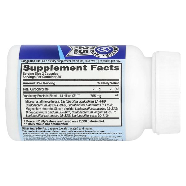 Nutrition Now PB 8, Probiotic, 60 Capsules