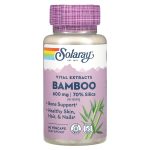 Solaray Bamboo Stem Extract, 600 mg, 60 Capsules