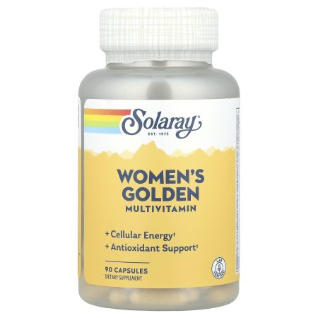 Solaray Women's Golden Multivitamin and Minerals, 90 Capsules