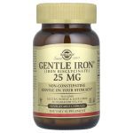 Solgar, Gentle Iron®, 25 mg, 90 vegetable capsules