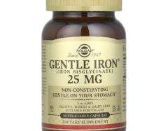 Solgar, Gentle Iron®, 25 mg, 90 vegetable capsules