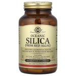 Solgar Ocean Silica from Red Algae, 100 Vegetable Capsules