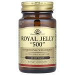 Solgar Royal Jelly 500 mg Natural Vitality & Immunity 60 Capsules